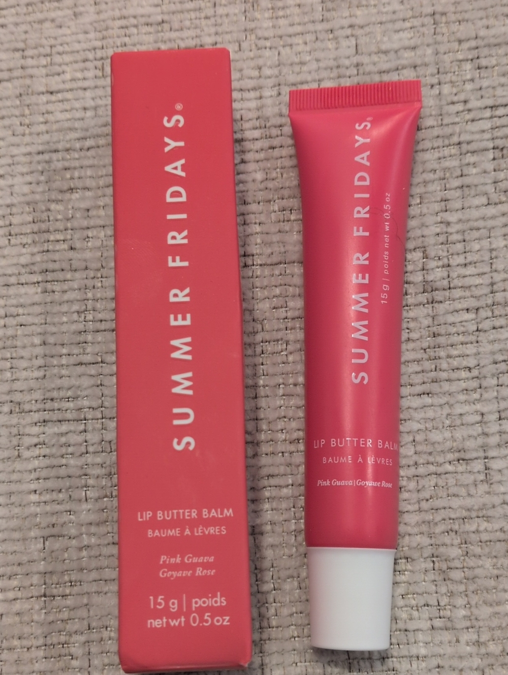 Summer Fridays Lip Butter Balm — Pink Guava